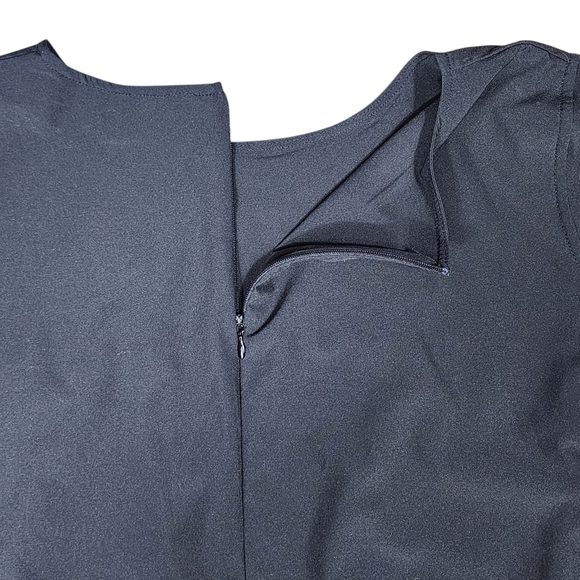 Albion Fit Going Places Cap Sleeve Midi Dress Size Med Womens - Picture 7 of 8